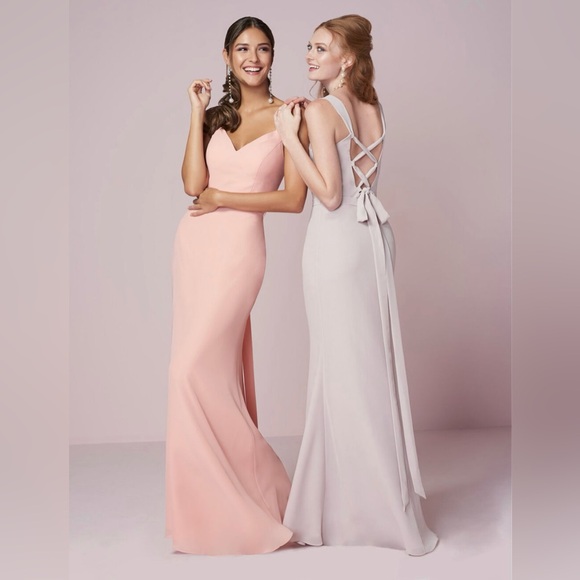 Christina Wu Style #22953 Navy Size 12 - Picture 6 of 6